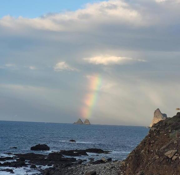 پانسیون Room In Lodge Beautiful Sunsets From The Balcony El Roque