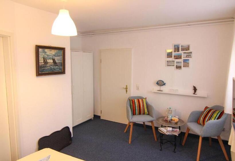 پانسیون Kapitaenshaus Lassen Zimmer Mayflower