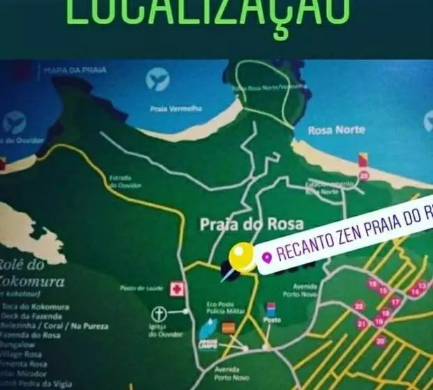 پانسیون Recanto Zen Praia Do Rosa
