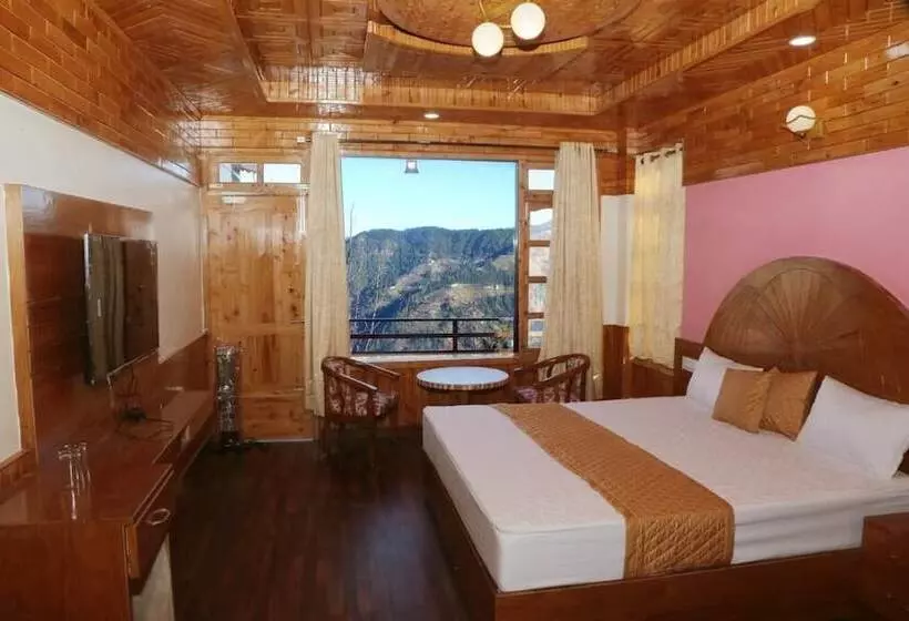 تختخواب و صبحانه Wood Crista Retreat By Park Tree