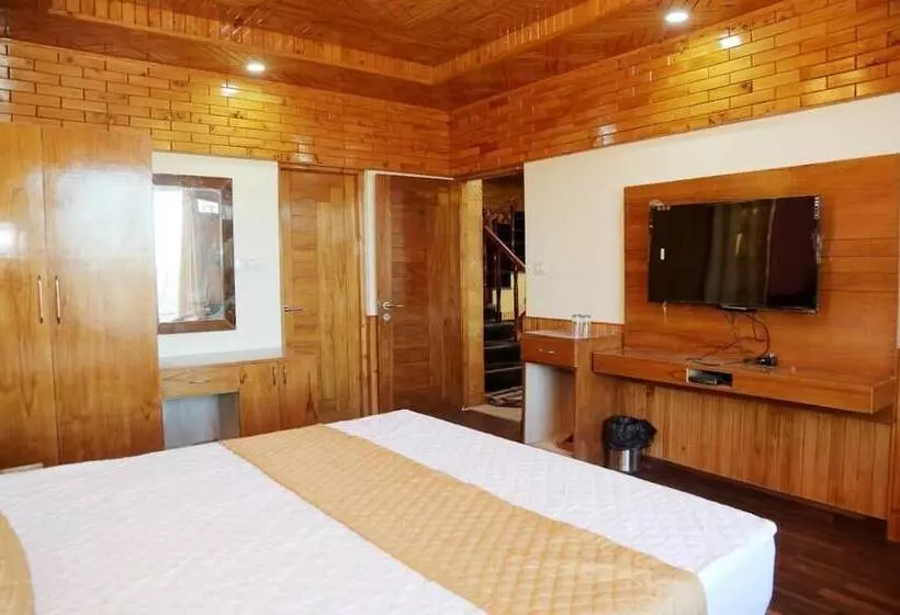 تختخواب و صبحانه Wood Crista Retreat By Park Tree