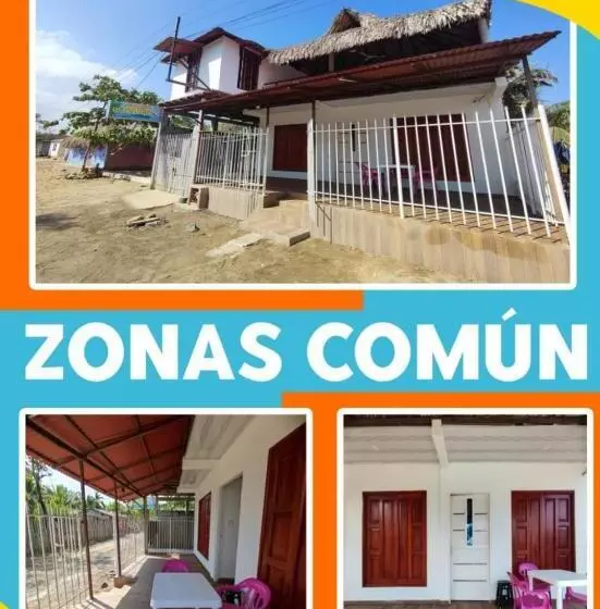 ペンション Cabaña Hospedaje Las Gaviotas