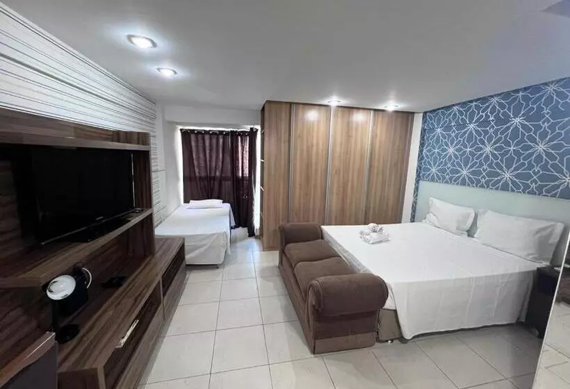 Excelente Flat No Saint Moritz C/ Vaga De Garagem