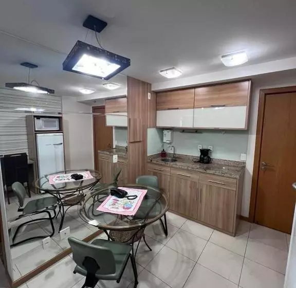 Excelente Flat No Saint Moritz C/ Vaga De Garagem