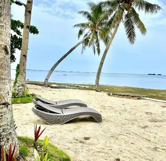 پانسیون Private Beachfront Villa In Siargao