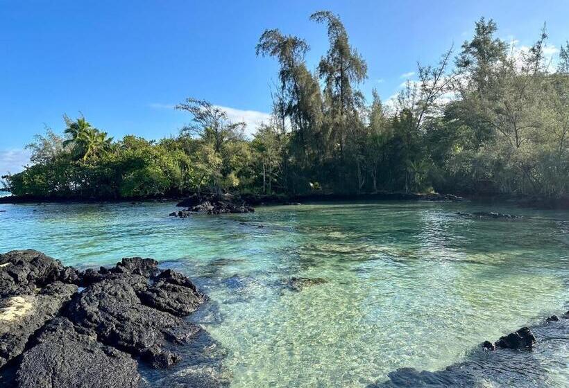 Ocean View Mauna Loa Shores Kai Ekahi #201 Next To Carlsmith Beach Park Hilo Hi