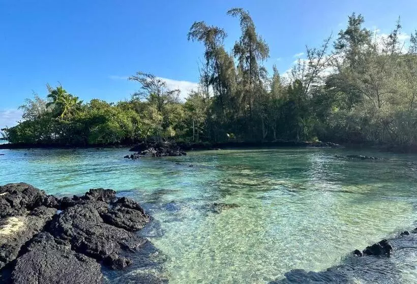 Ocean View Mauna Loa Shores Kai Ekahi #201 Next To Carlsmith Beach Park Hilo Hi