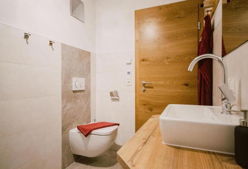 פנסיון Nedererhof Zimmer Edelweiß Mit Gemeinschaftsküche