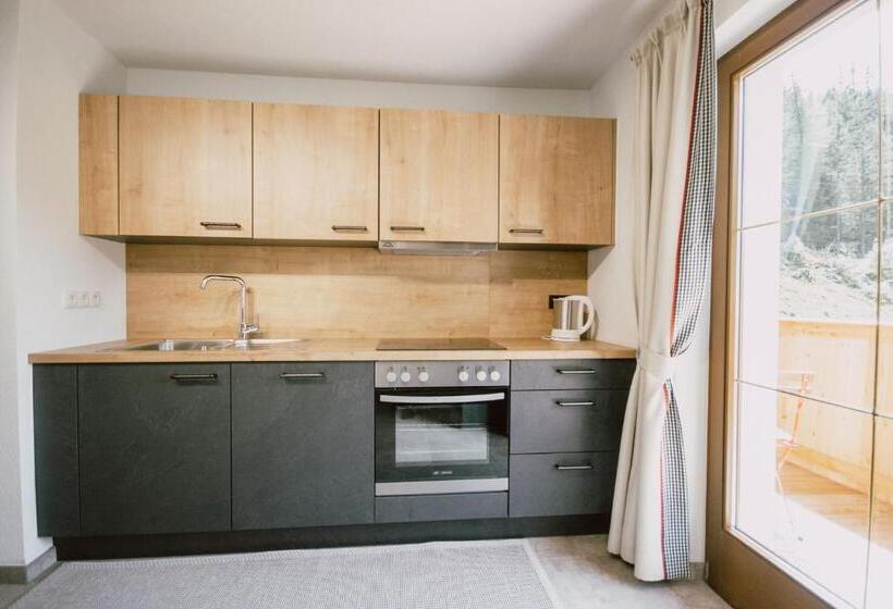 פנסיון Nedererhof Zimmer Edelweiß Mit Gemeinschaftsküche