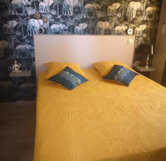 ベッドアンドブレックファースト Chambre La Palmeraie Village Naturiste