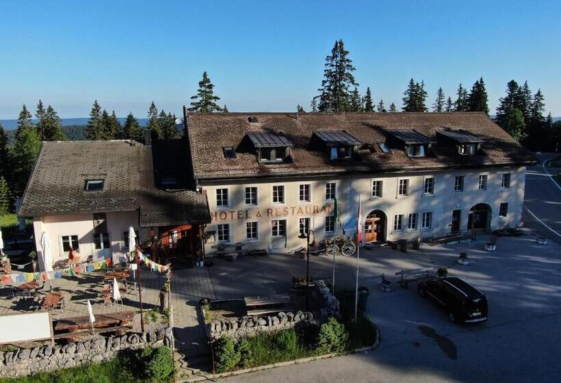 펜션 Hôtel Restaurant Du Marchairuz