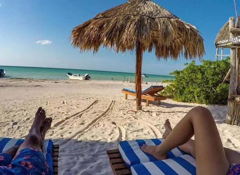 ホテル Bungalos Kasa Maya   Beach Front