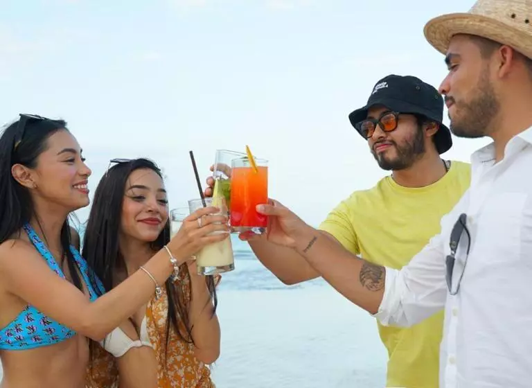 ホテル Bungalos Kasa Maya   Beach Front