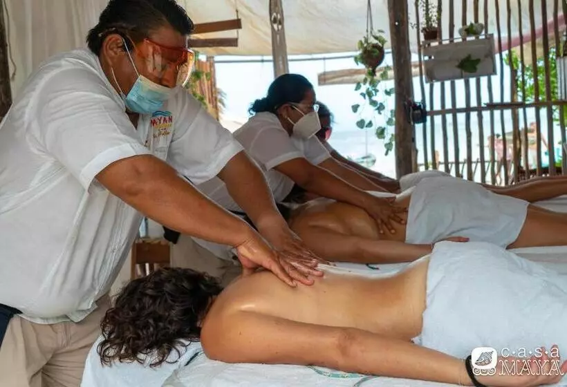 ホテル Bungalos Kasa Maya   Beach Front