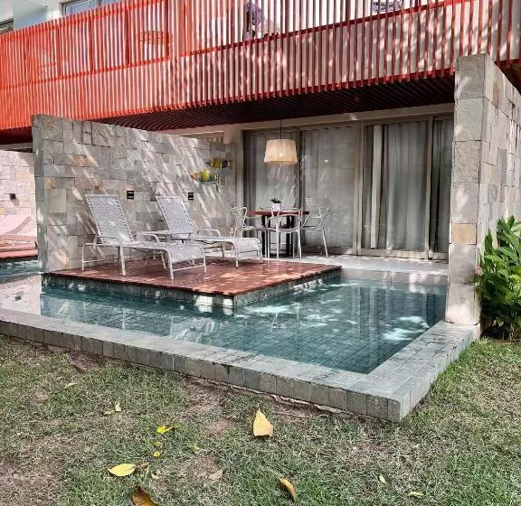 هتل Flat Luxo Com Piscina Privativa Resort île De Pipa Locar House