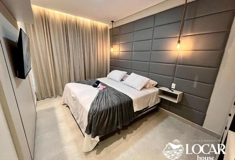 Szálloda Flat Luxo Com Piscina Privativa Resort île De Pipa Locar House