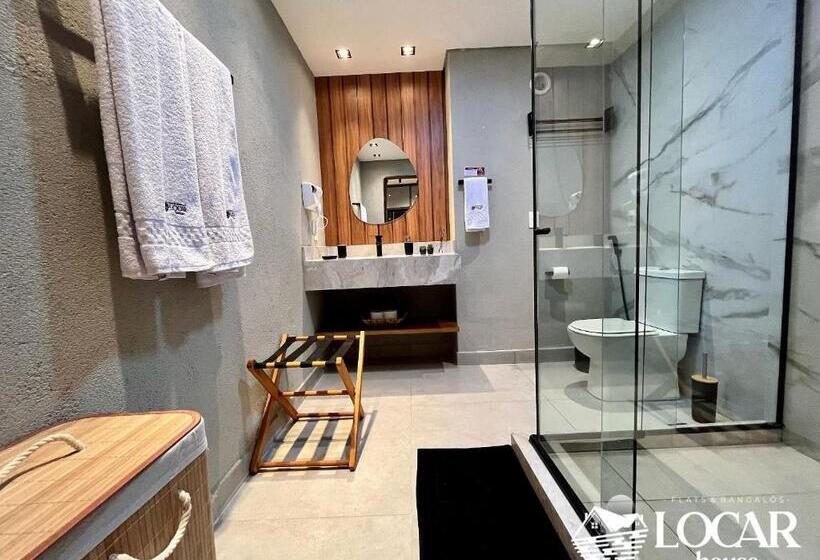 Szálloda Flat Luxo Com Piscina Privativa Resort île De Pipa Locar House