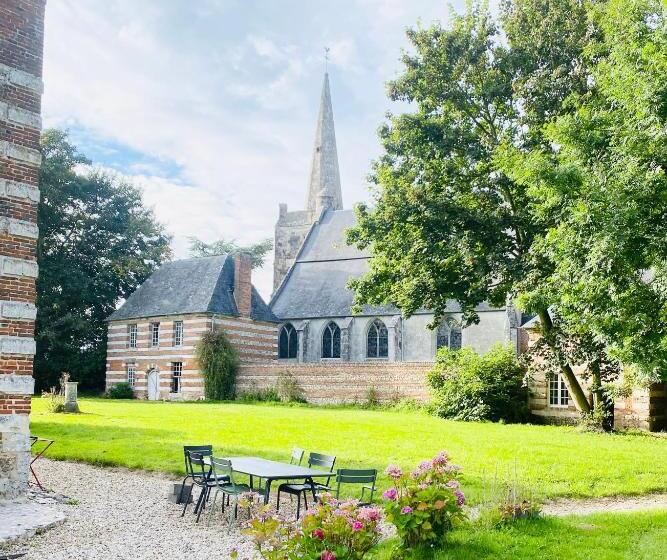 پانسیون Relais De Chasse Du Château à 10 Minutes De La Plage Des Petites Dalles 30 D Etretat Et De Veules