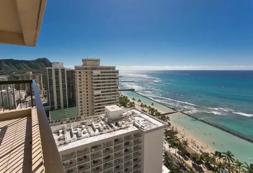 High Floor Luxury Oceanfront At Waikiki Beach Tower