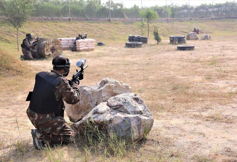 Отель Delta 105 A Military Themed Adventure Park