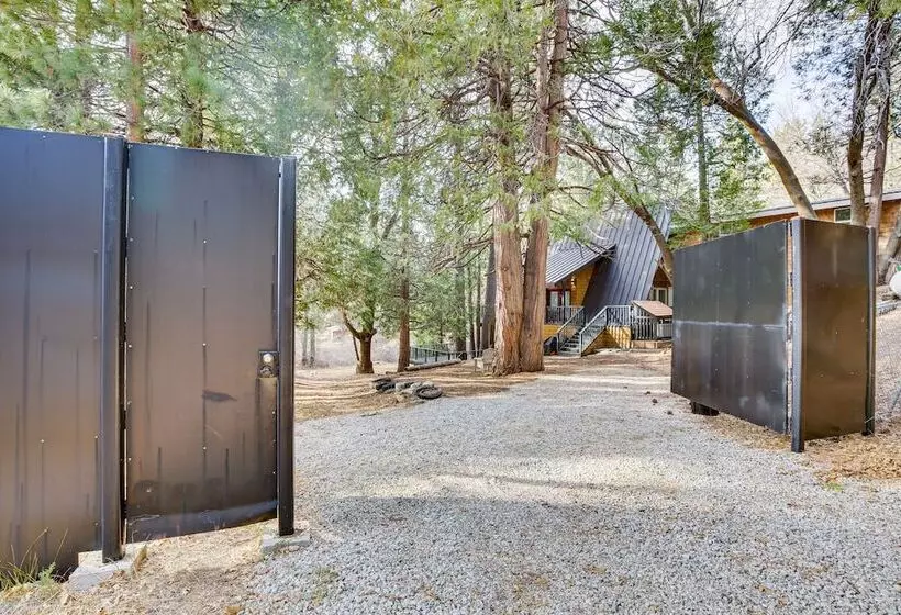 Modern Arrowbear Lake Cabin W/ Tree Lined Views!
