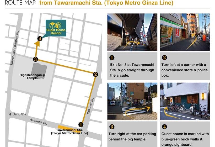 Hostel Denchi Tokyo Guest House Denchi