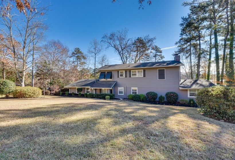 Anderson Home W/ Dock & Patio Near Clemson U!