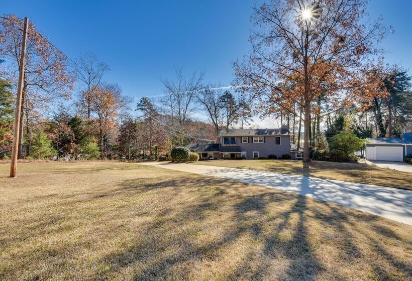 Anderson Home W/ Dock & Patio Near Clemson U!