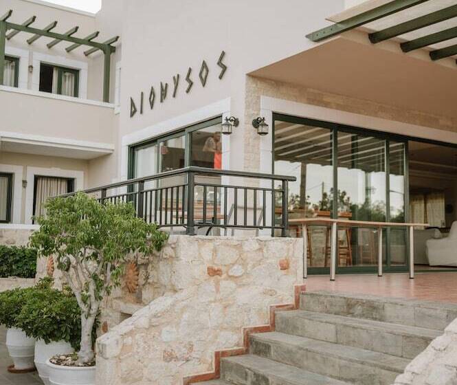 ホテル Dionysos Apartments And Studios