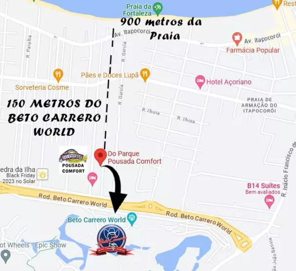 هتل Do Parque Pousada Comfort