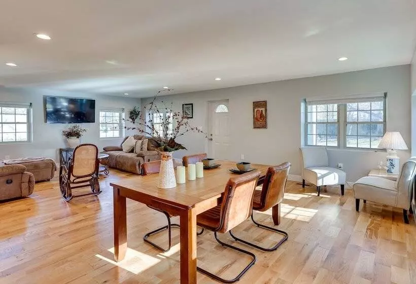 Walk To Boat Ramp: Fenced Home In Jeffersonville!