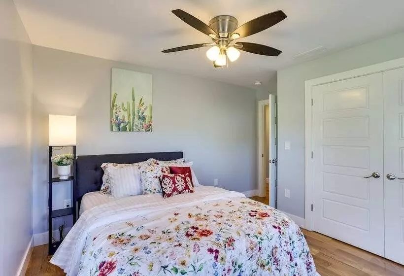 Walk To Boat Ramp: Fenced Home In Jeffersonville!