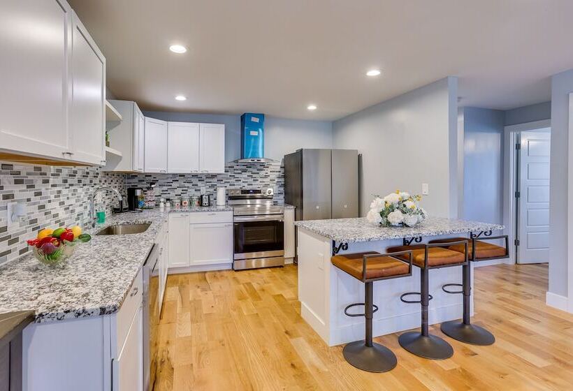 Walk To Boat Ramp: Fenced Home In Jeffersonville!