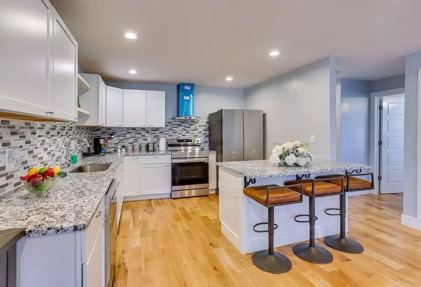 Walk To Boat Ramp: Fenced Home In Jeffersonville!