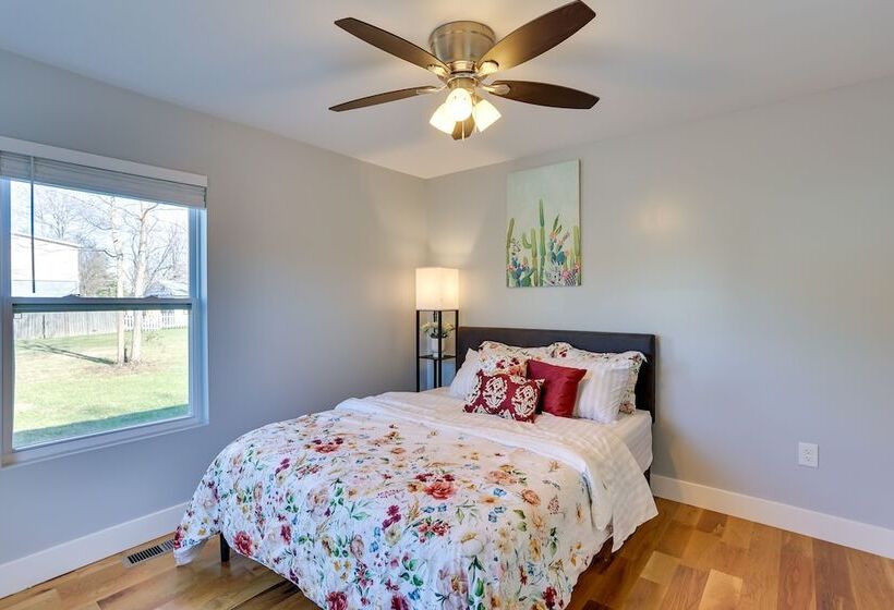 Walk To Boat Ramp: Fenced Home In Jeffersonville!