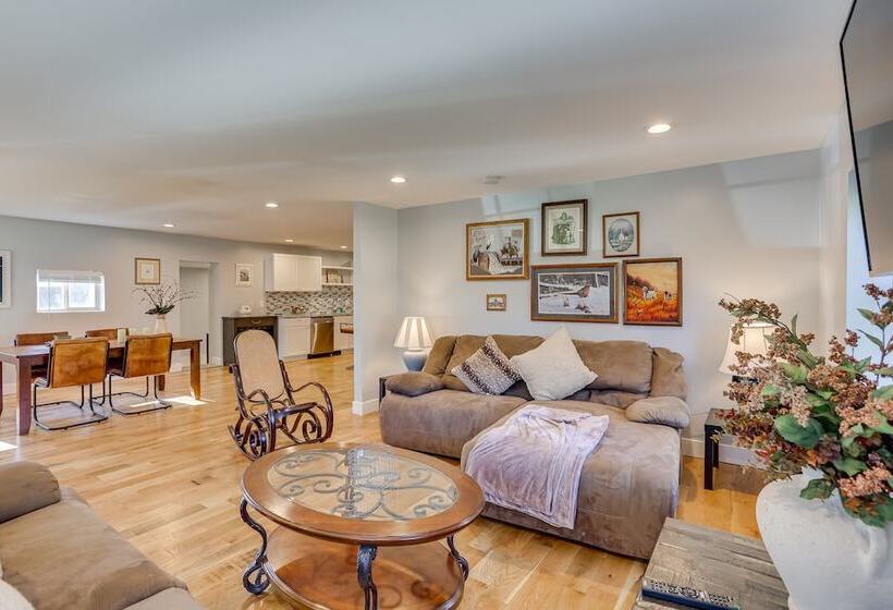 Walk To Boat Ramp: Fenced Home In Jeffersonville!