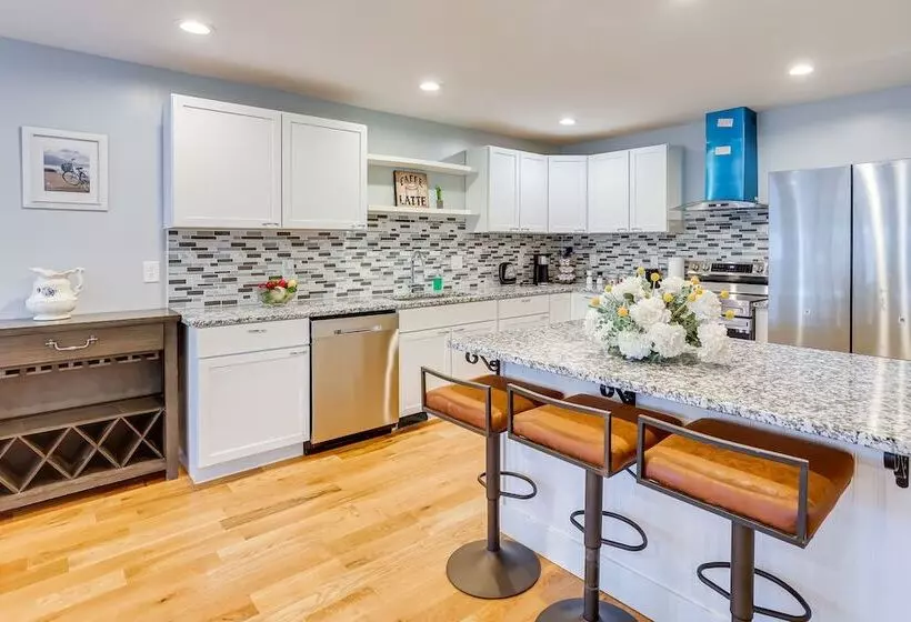 Walk To Boat Ramp: Fenced Home In Jeffersonville!