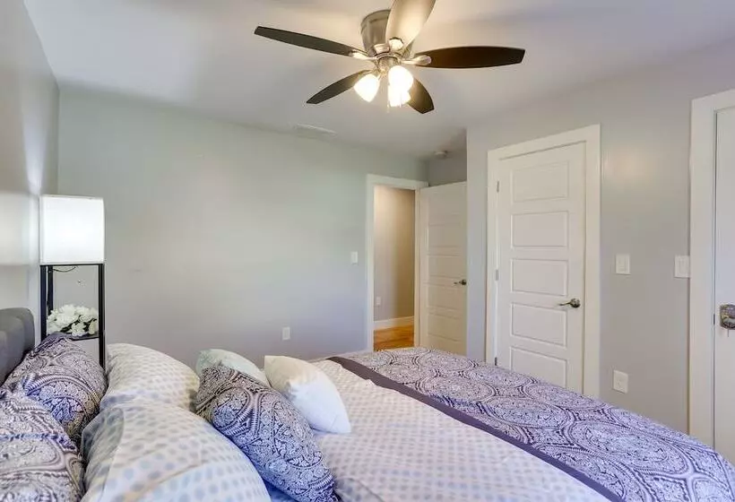 Walk To Boat Ramp: Fenced Home In Jeffersonville!