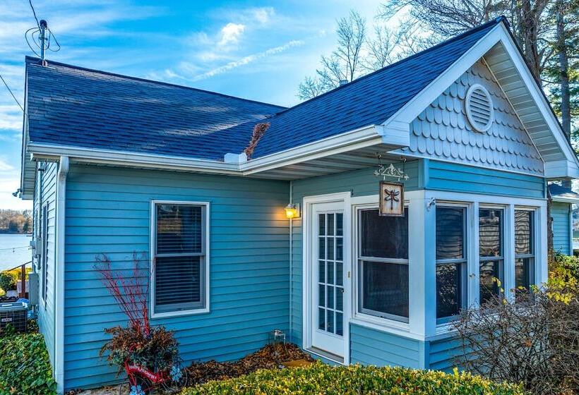 Lakefront Paw Paw Cottage W/ Boats & 2 Docks!