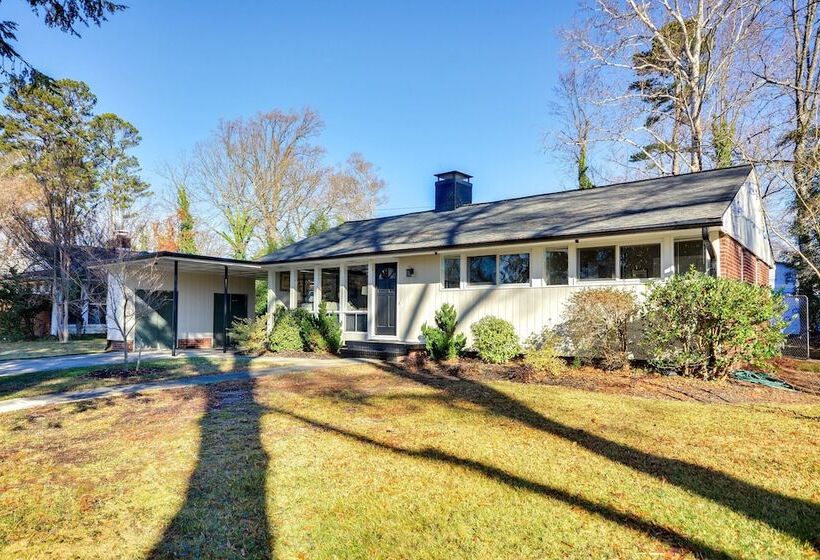 Laptop Friendly Greensboro Home W/ Fireplace!