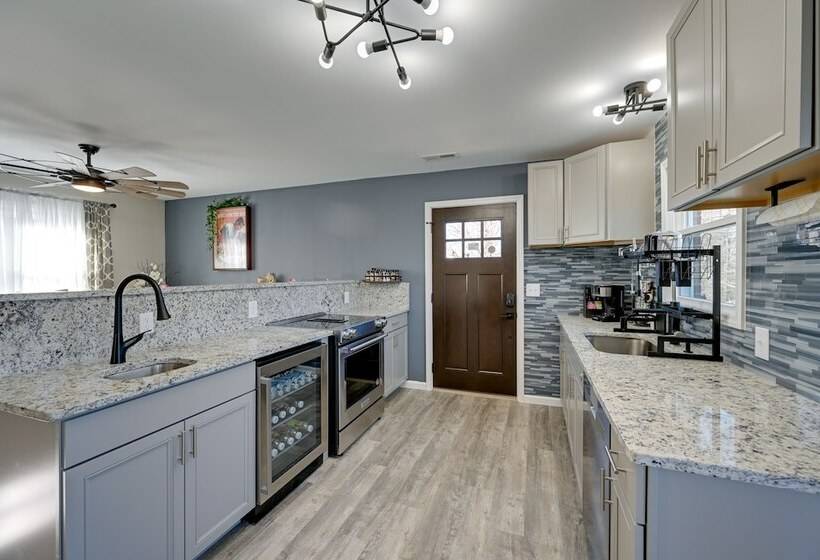 Modern Mount Airy Hideaway W/ Private Backyard!