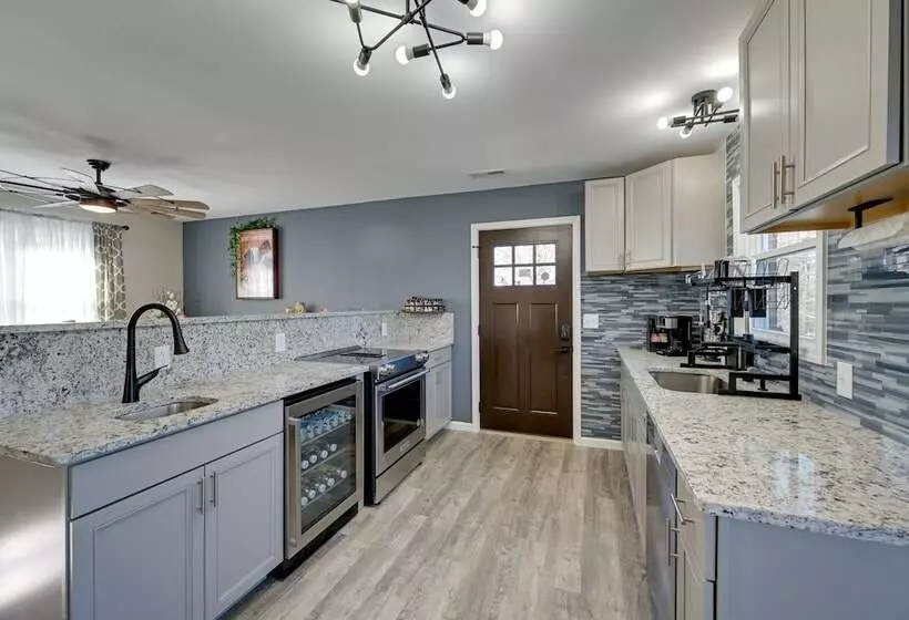Modern Mount Airy Hideaway W/ Private Backyard!
