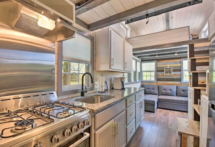 Blairsville Tiny Home W/ Covered Furnished Deck!