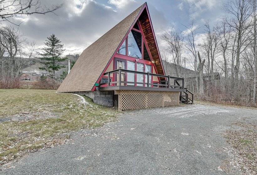 Walk To Ski Lift! Charming Hunter A Frame