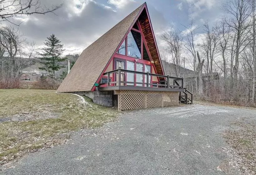 Walk To Ski Lift! Charming Hunter A Frame