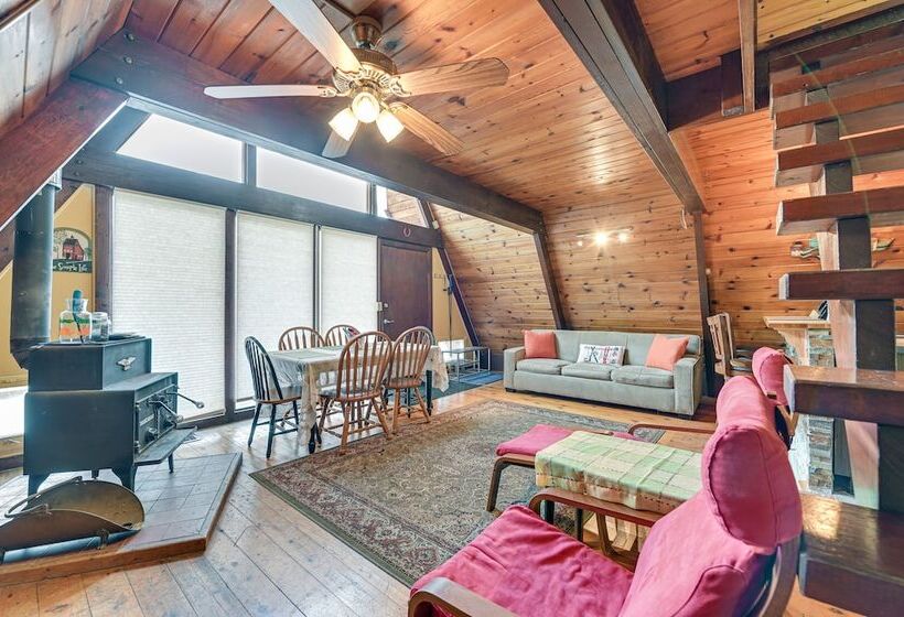 Walk To Ski Lift! Charming Hunter A Frame