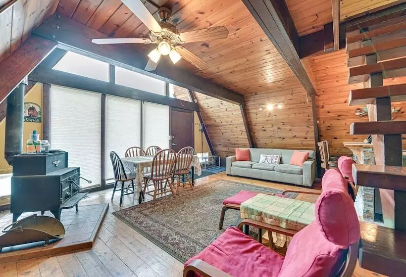 Walk To Ski Lift! Charming Hunter A Frame