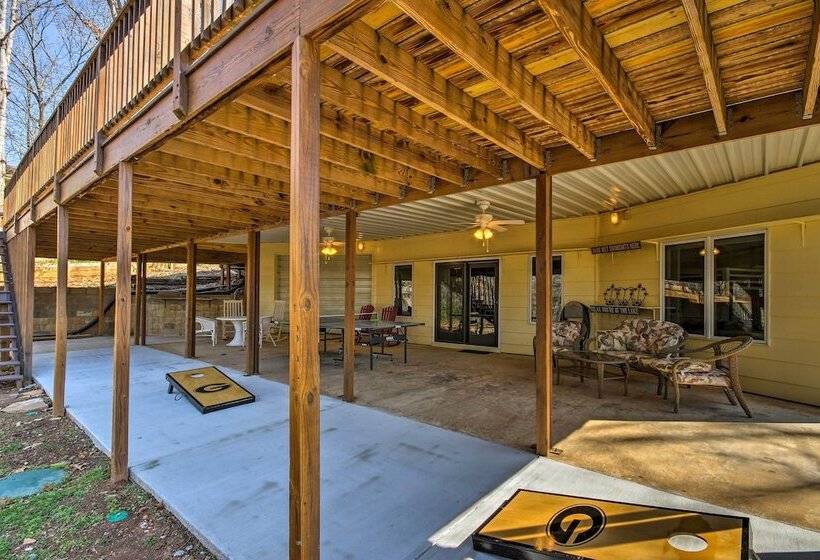 Lake Lanier Home W/ Dock, Boat Parking, & Grill!