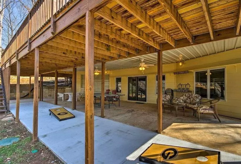 Lake Lanier Home W/ Dock, Boat Parking, & Grill!