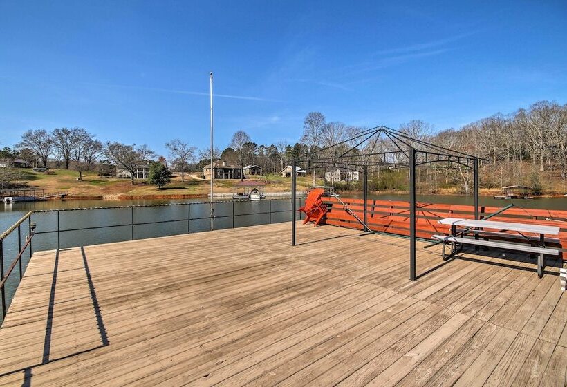 Lake Lanier Home W/ Dock, Boat Parking, & Grill!